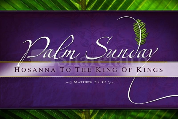 Palm Sunday – Hadley Community Church