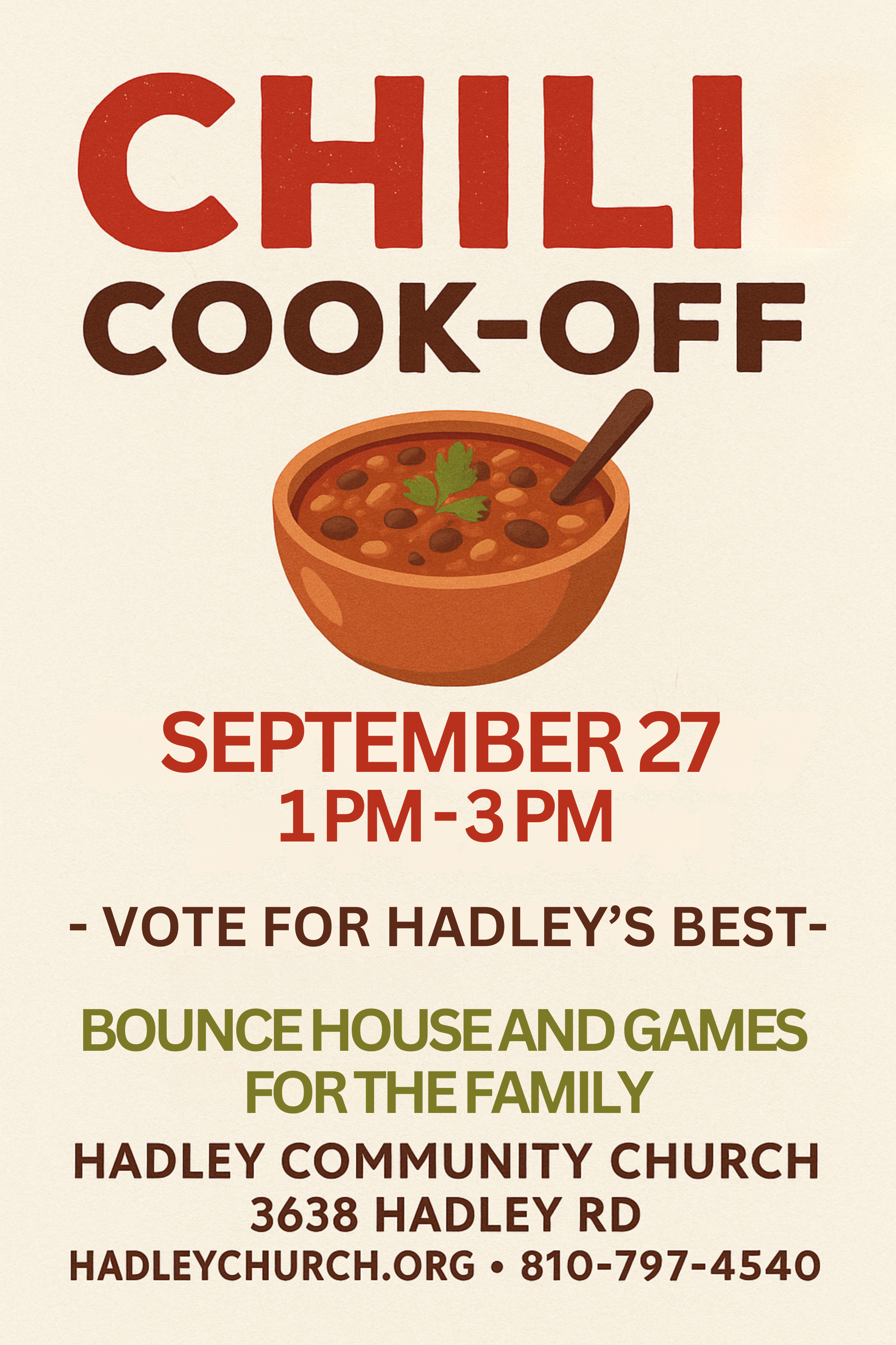 CHILI COOK-OFF