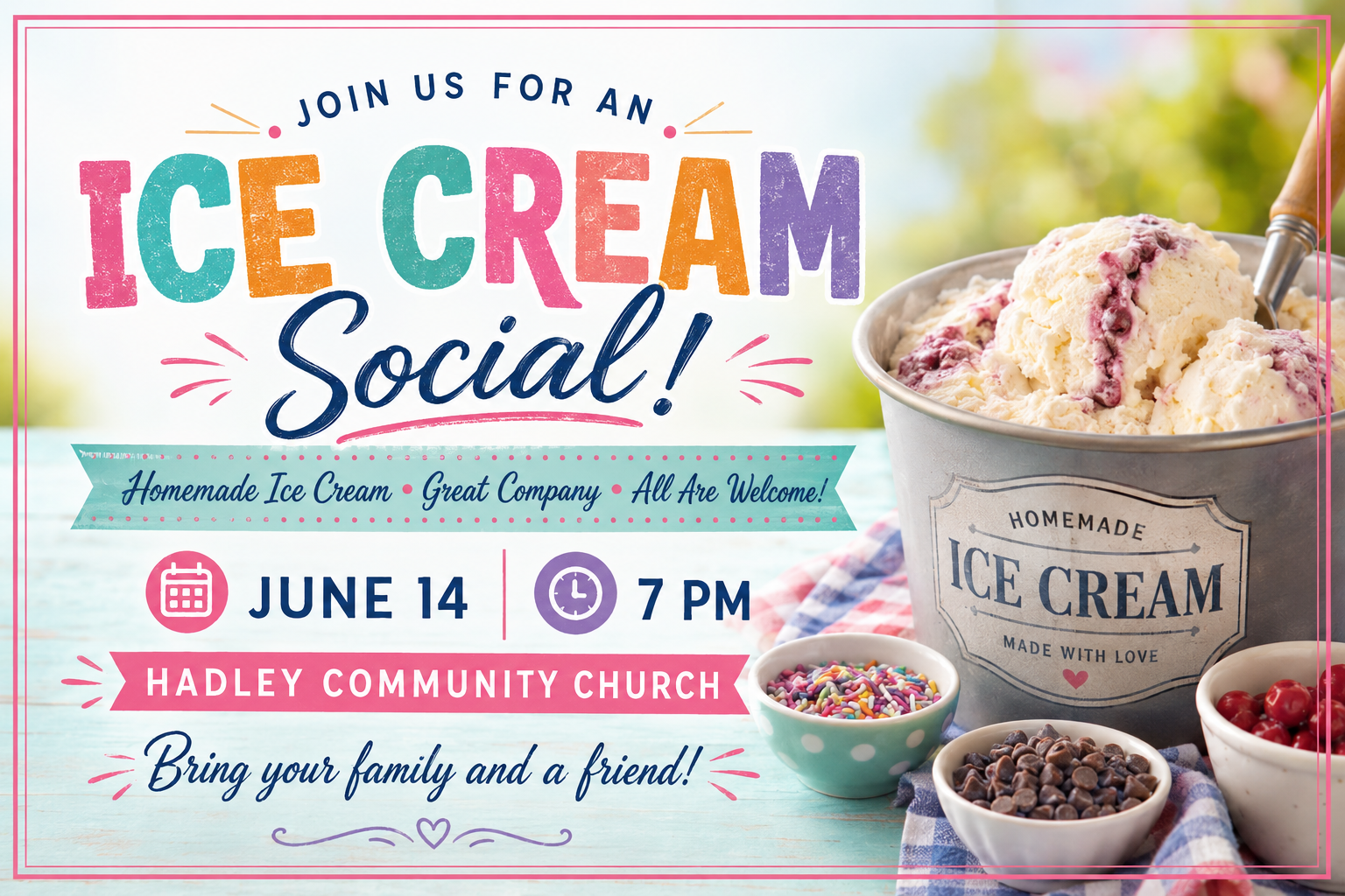 Ice Cream Social