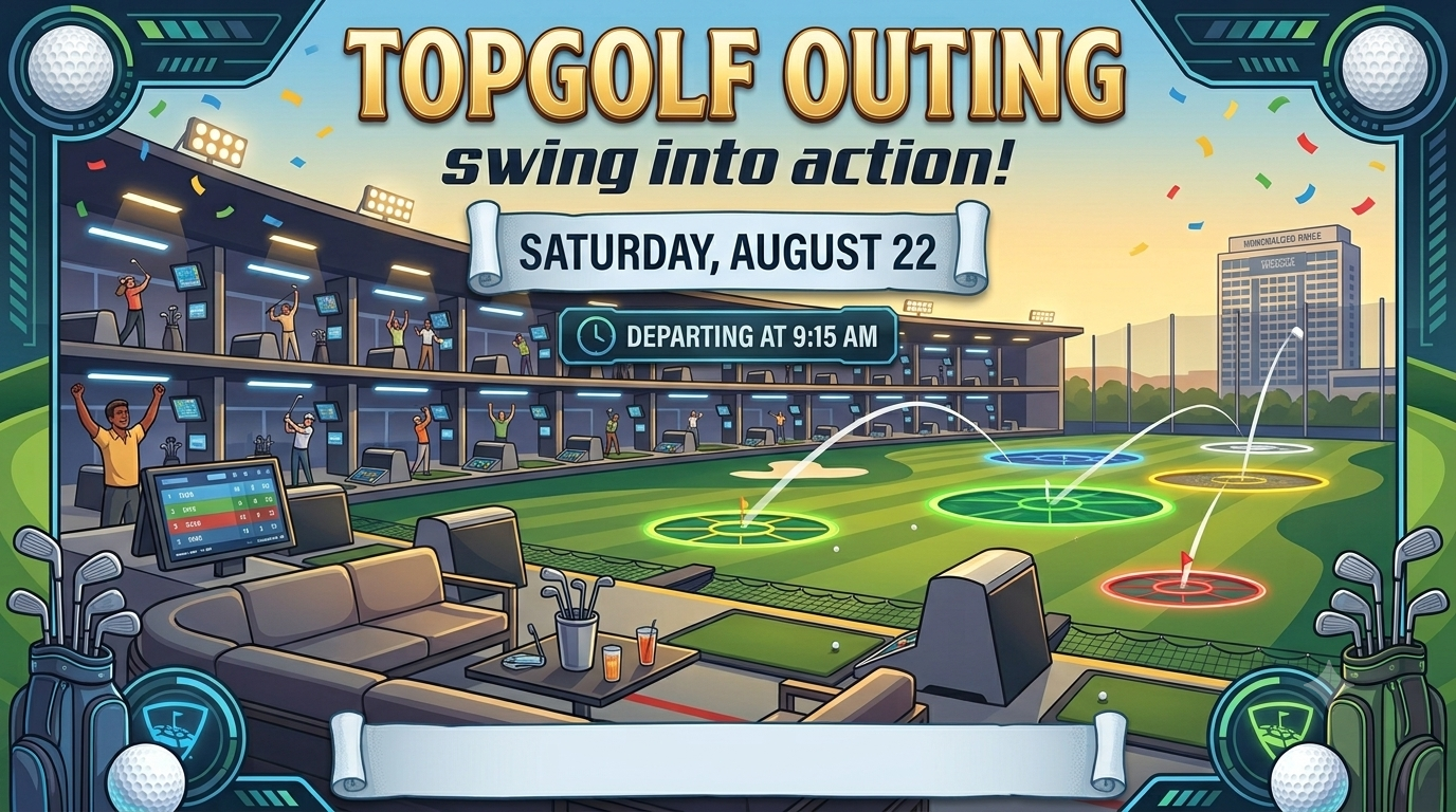 TopGolf Outing